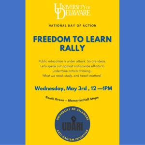 Rally for the Freedom to Learn & Banned Book Reading