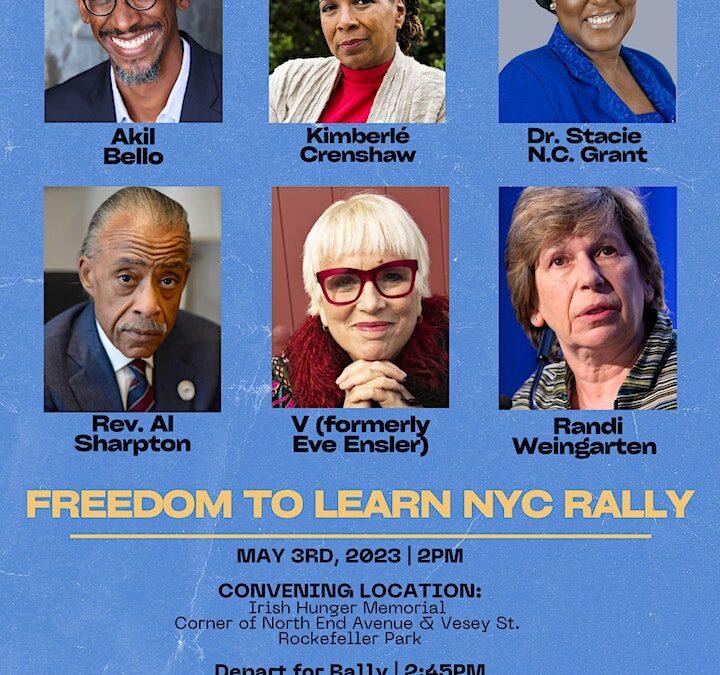 Rally for Comprehensive and Inclusive AP African American Studies Course – NYC Rally